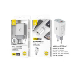 ADAPTADOR CARGADOR ONEPLUS NA0244 BL SIN CABLE 2 PUERTOS USB 3.4A BLANCO ADAPTADOR CARGADOR ONEPLUS NA0244 BL SIN CABLE 2 PUERTOS USB 3.4A BLANCO